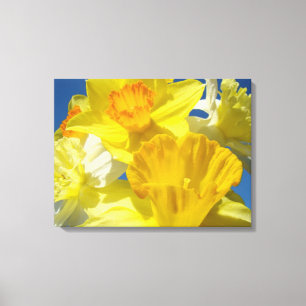 Canvas Daffodil Fotografia impressões Vovó Feriado