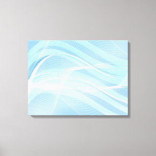 Canvas de Abstrato Azul