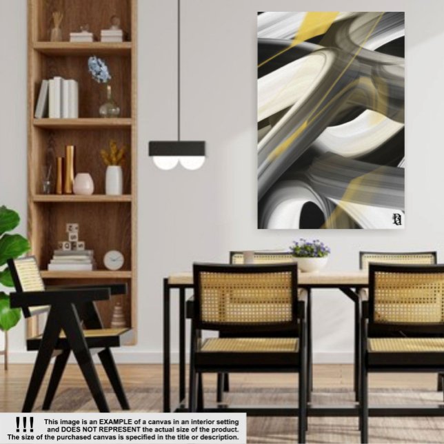 canvas de Abstrato de Tendência de 18 x 24 pol, pr (Criador carregado)