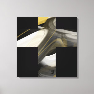 canvas de Abstrato de Tendência de 24 x 24 pol, pr