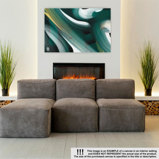 canvas de Abstrato de Tendência de 36 x 24 pol, pr (Criador carregado)
