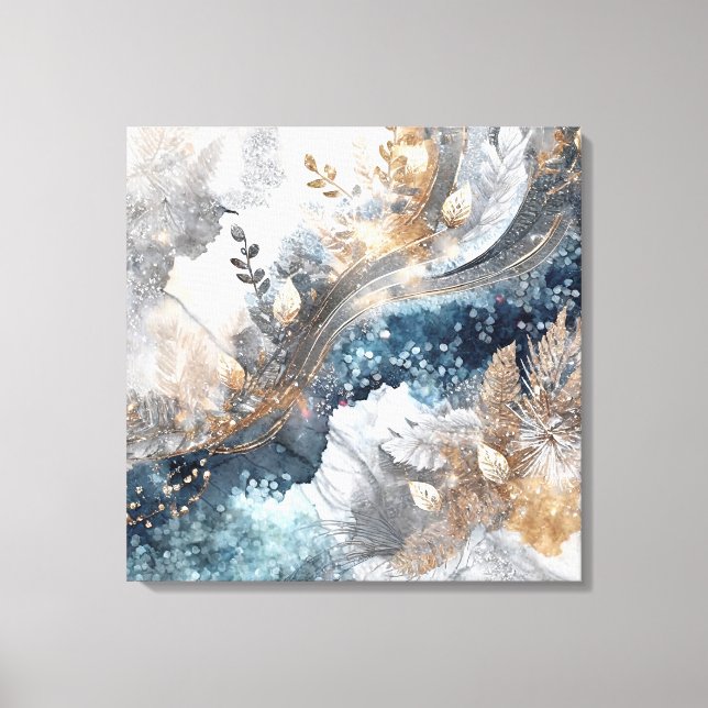 Canvas de Arte com Álcool de inverno (Frente)