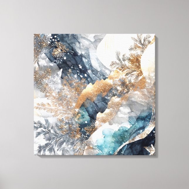 Canvas de Arte com Álcool de inverno (Frente)