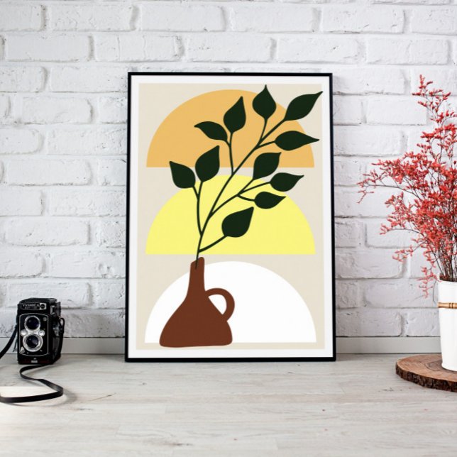 Canvas de Arte de Abstrato de Boho (living room décor, above bed wall art, modern home décor, nursery wall art, large wall décor, canvas)