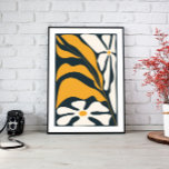 Canvas de Arte do Estilo Matisse<br><div class="desc">Adicione um toque de design escandinavo moderno a sua casa com este impressão abstrato paisagístico espantoso.</div>