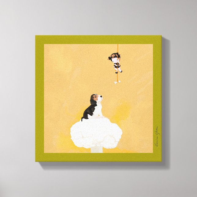 Canvas de arte por Cristina Ghelfi (Frente)