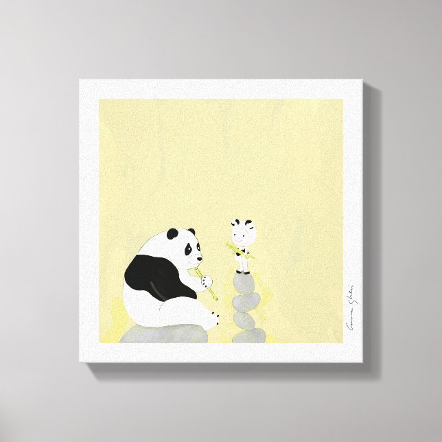 Canvas de arte por Cristina Ghelfi (Frente)