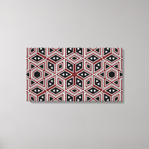 Canvas de Arte Sem Fios com Padrão Retroativo nº 2