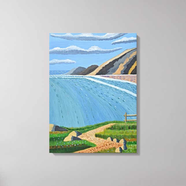 Canvas de Caminho Costeiro (Frente)