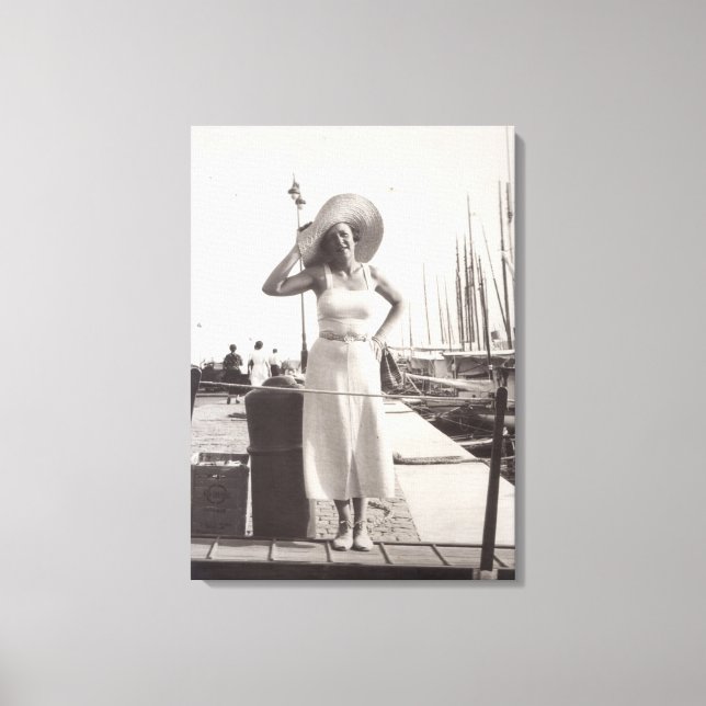 Canvas de Cannes dos anos 30 (Frente)