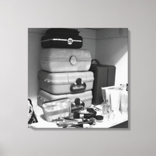 Canvas de Coleção de Maqueamento de Fotografia B/W