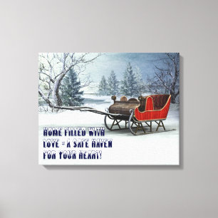 CANVAS DE CONVITE DE NATAL