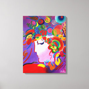 Canvas de cora da beleza (brilho)