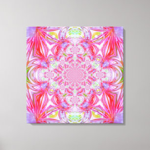 Canvas de cristal vermelhas