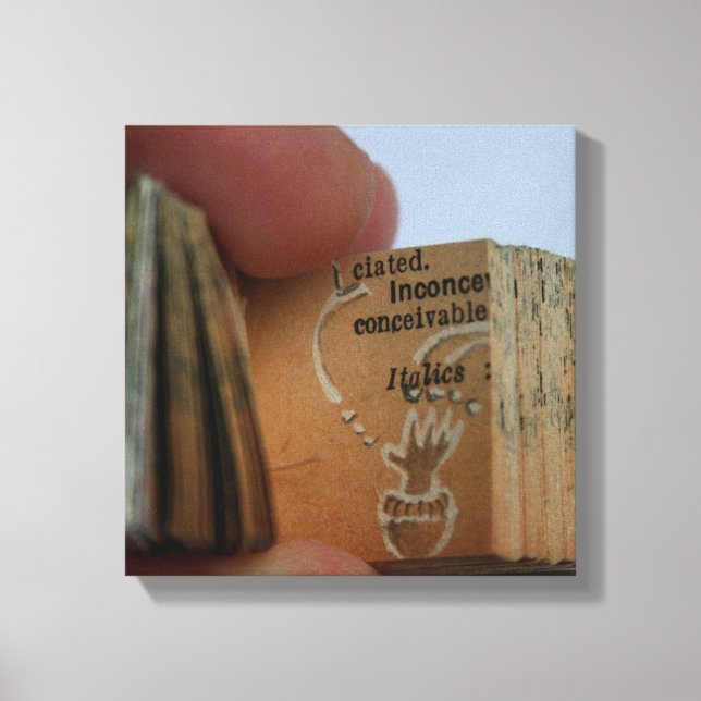 Canvas de Desenho da Mão Miniatura do DicofrAngle (Frente)