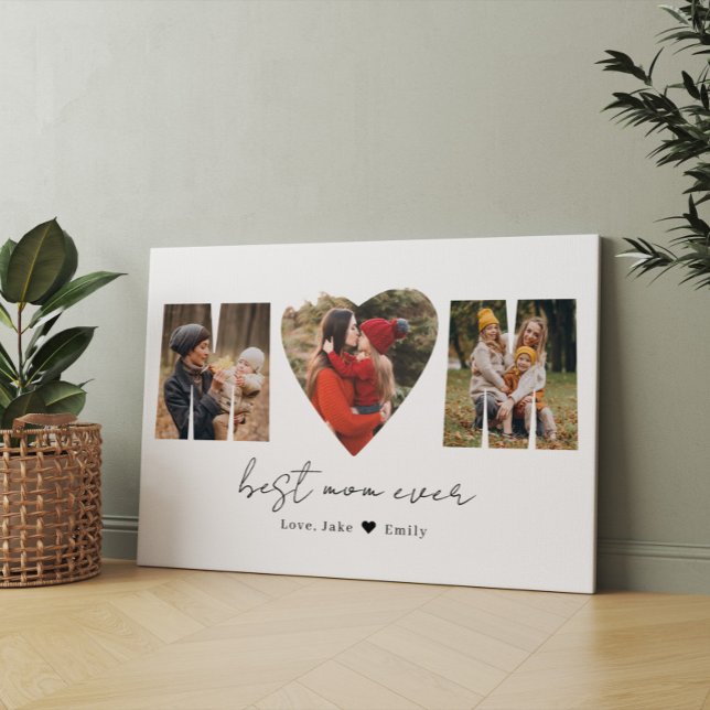 Canvas de Dia de as mães de Fotografias do Coração (Criador carregado)