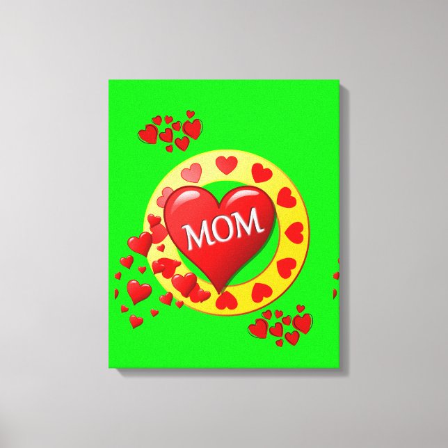 Canvas de Dia de as mães de Impressão da Tela Esti (Frente)