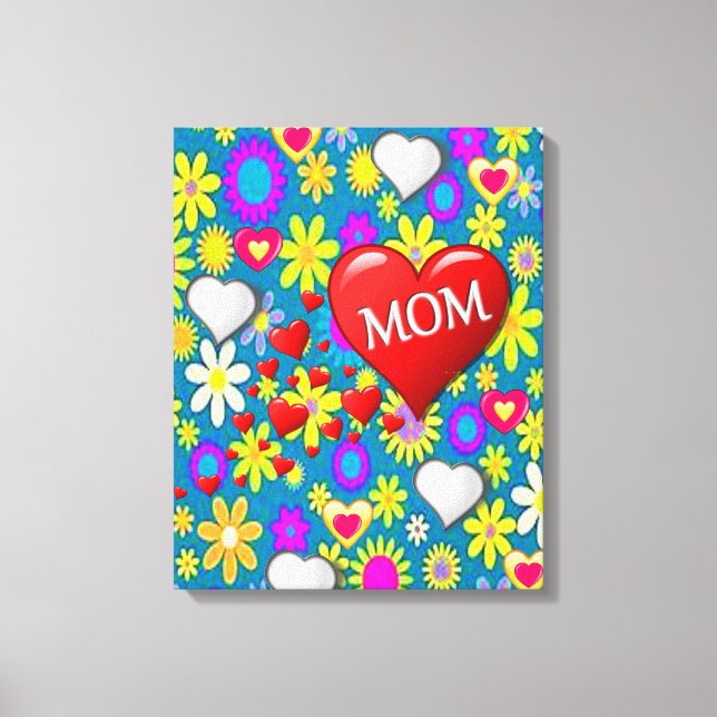 Canvas de Dia de as mães de Impressão da Tela Esti (Frente)
