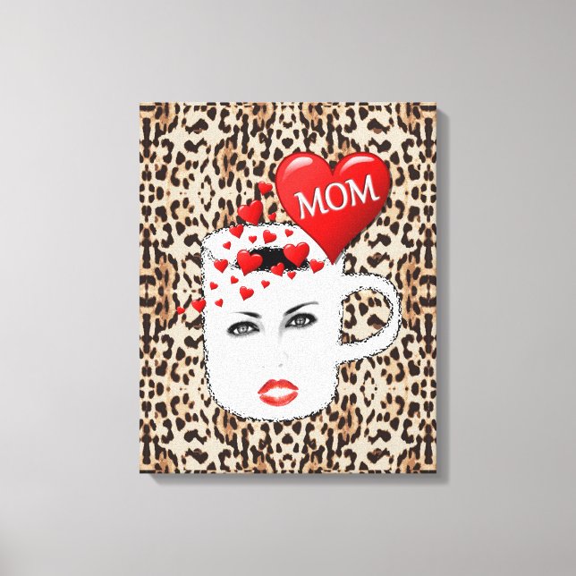 Canvas de Dia de as mães de Impressão da Tela Esti (Frente)