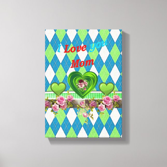 Canvas de Dia de as mães de Impressão da Tela Esti (Frente)