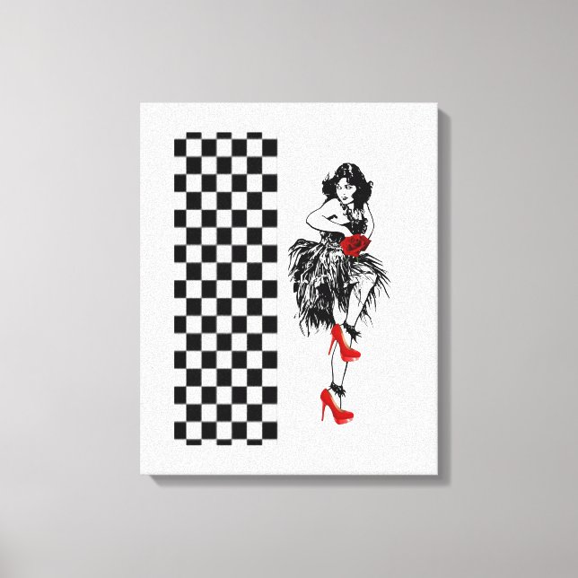 Canvas de Dia de os pais de Impressão da Tela Esti (Frente)