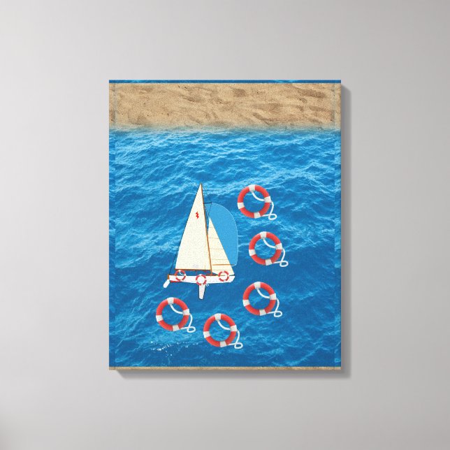 Canvas de Dia de os pais de Impressão da Tela Esti (Frente)