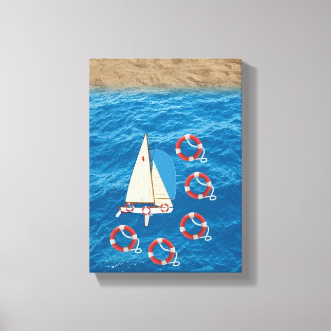 Canvas de Dia de os pais de Impressão da Tela Esti (Frente)