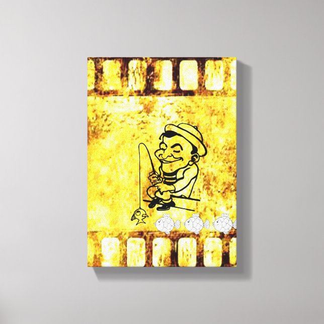 Canvas de Dia de os pais de Impressão da Tela Esti (Frente)