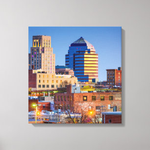 Canvas de Durham na Carolina do Norte 16,80 X 17,5