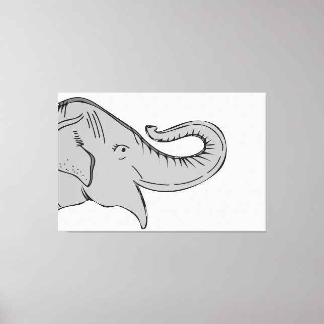 Canvas de elefante (Frente)