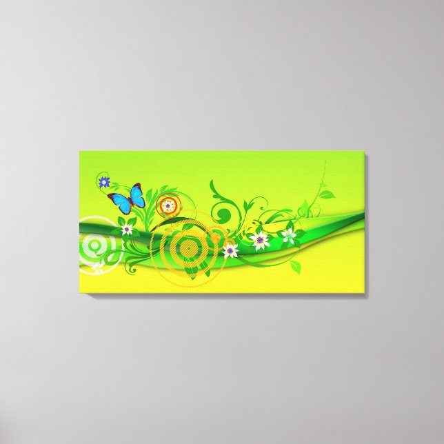 Canvas de explosão de primavera (Frente)