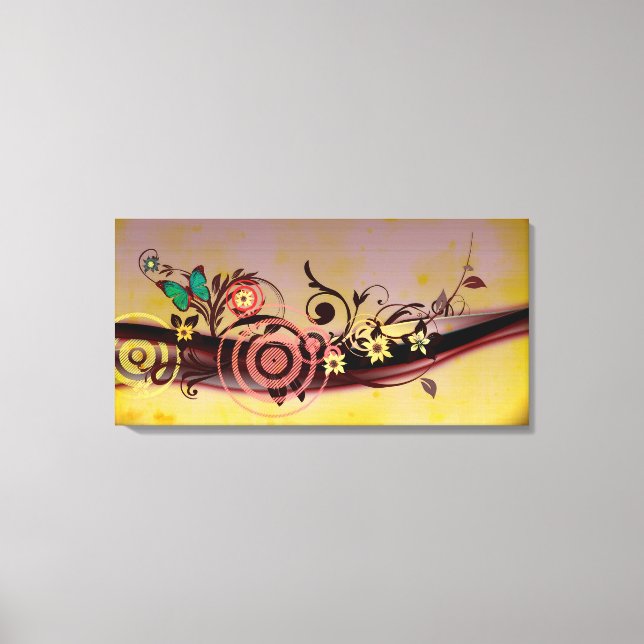 Canvas de explosão de primavera (Frente)