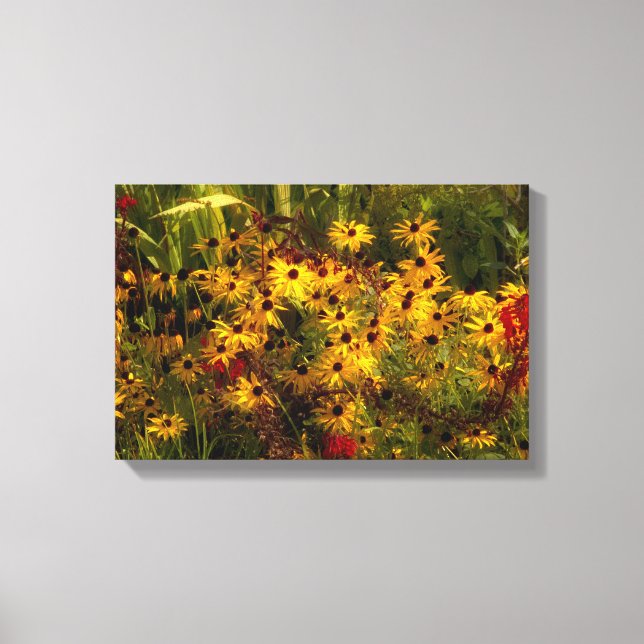 Canvas de flor selvagem (Frente)
