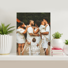 Canvas de Fotografias Personalizadas da Família