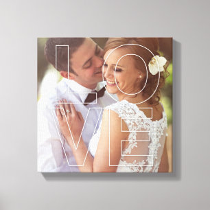 CANVAS de Fotografias Personalizadas de Sobreposi