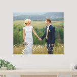 Canvas de Fotografias Personalizadas do Forever Co<br><div class="desc">Preservar os momentos do precioso com decor personalizado de parede. Faz um presente excelente!</div>