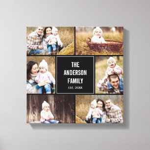 Canvas de Fotografias Personalizadas Quadrado de C