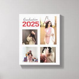 Canvas de Fotos de Graduação Personalizada