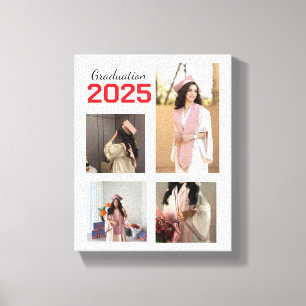 Canvas de Fotos de Graduação Personalizada