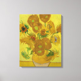 Canvas de Girassóis de Vincent Van Gogh