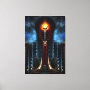 Canvas de Impressão de Arte Fractal Torre Torre To