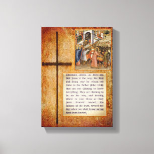 Canvas de impressão de tela estendida por Cristo 