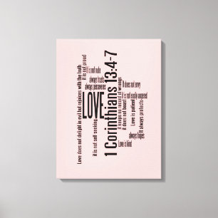 Canvas de Impressão - O amor é a mistura do pacien