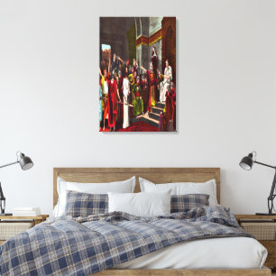 Canvas de Jesus e de Pilate