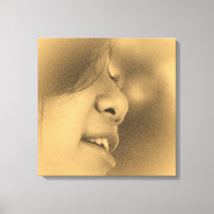 Canvas de Lindas Raparigas Vintage