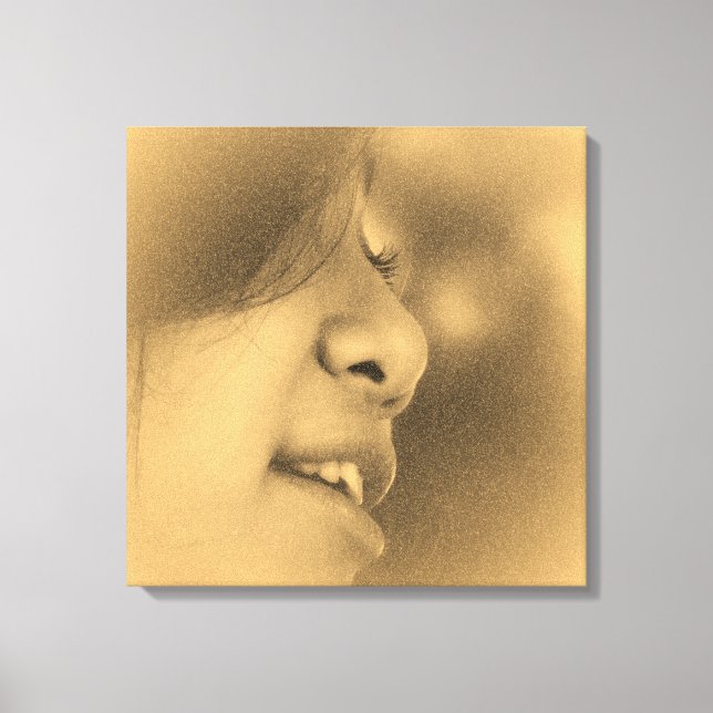 Canvas de Lindas Raparigas Vintage (Frente)