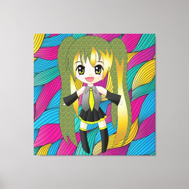 Canvas de Manga Anime (Frente)