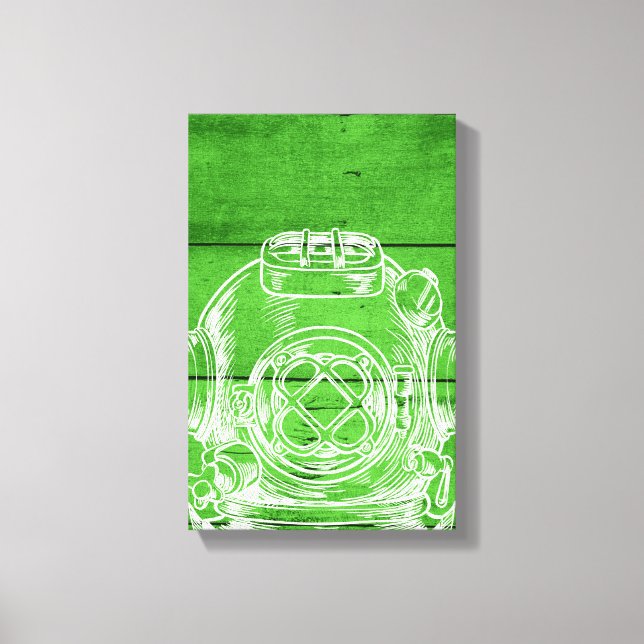 Canvas de mergulho Scuba (Frente)