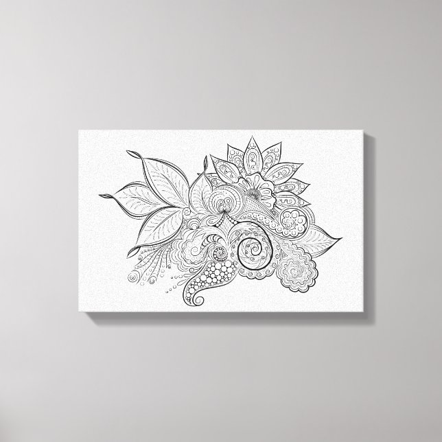 canvas de momentos calmantes (Frente)