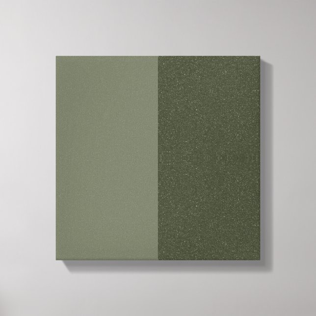 Canvas de Moss Texturizados Divididos Personalizad (Frente)